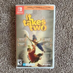 It Takes Two for Nintendo Switch BRAND NEW IN PACKAGE NEVER OPENED